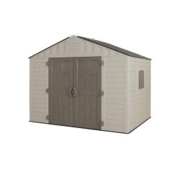 US Leisure 10 ft. x 8 ft. Keter Stronghold Resin Storage Shed