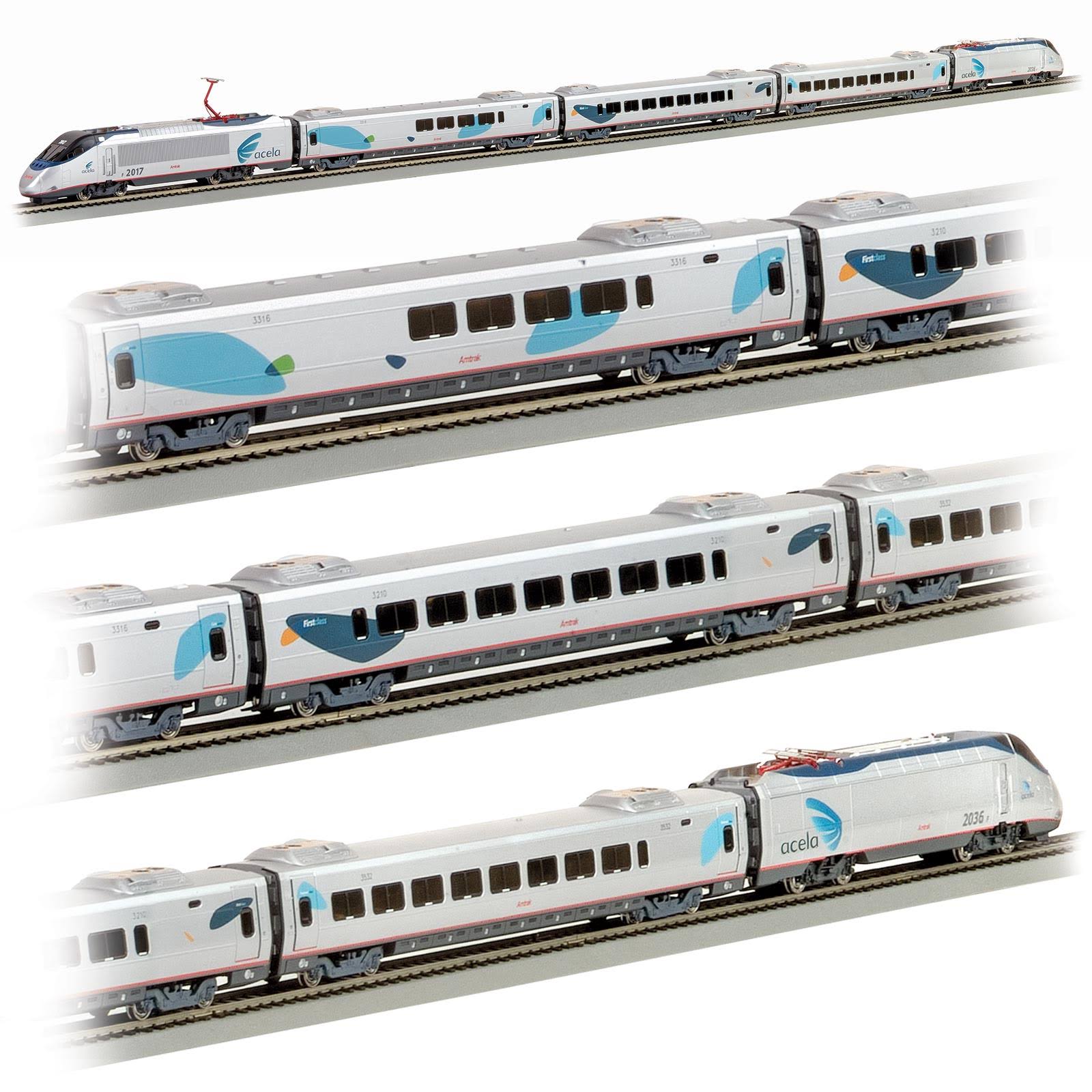 Acela Train Set – DCC – Amtrak – HO Scale | Bachmann Industries - Image 3