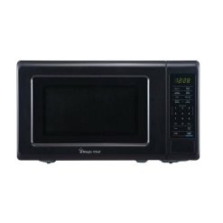 Magic Chef 0.7 Cu. ft. Countertop Microwave (Black with Gray Cavity)