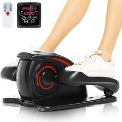 Alternative view of ANCHEER Under Desk Elliptical Machine – Quiet Pedal Exerciser for Seniors, Office & Home, Low-Impact Seated Leg Workout Equipment, Smart LCD Display, Remote Control