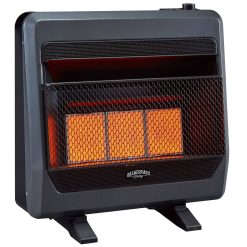 Bluegrass Living Propane GAS Vent Free Infrared GAS Space Heater with Blower and Base Feet – 28,000 BTU