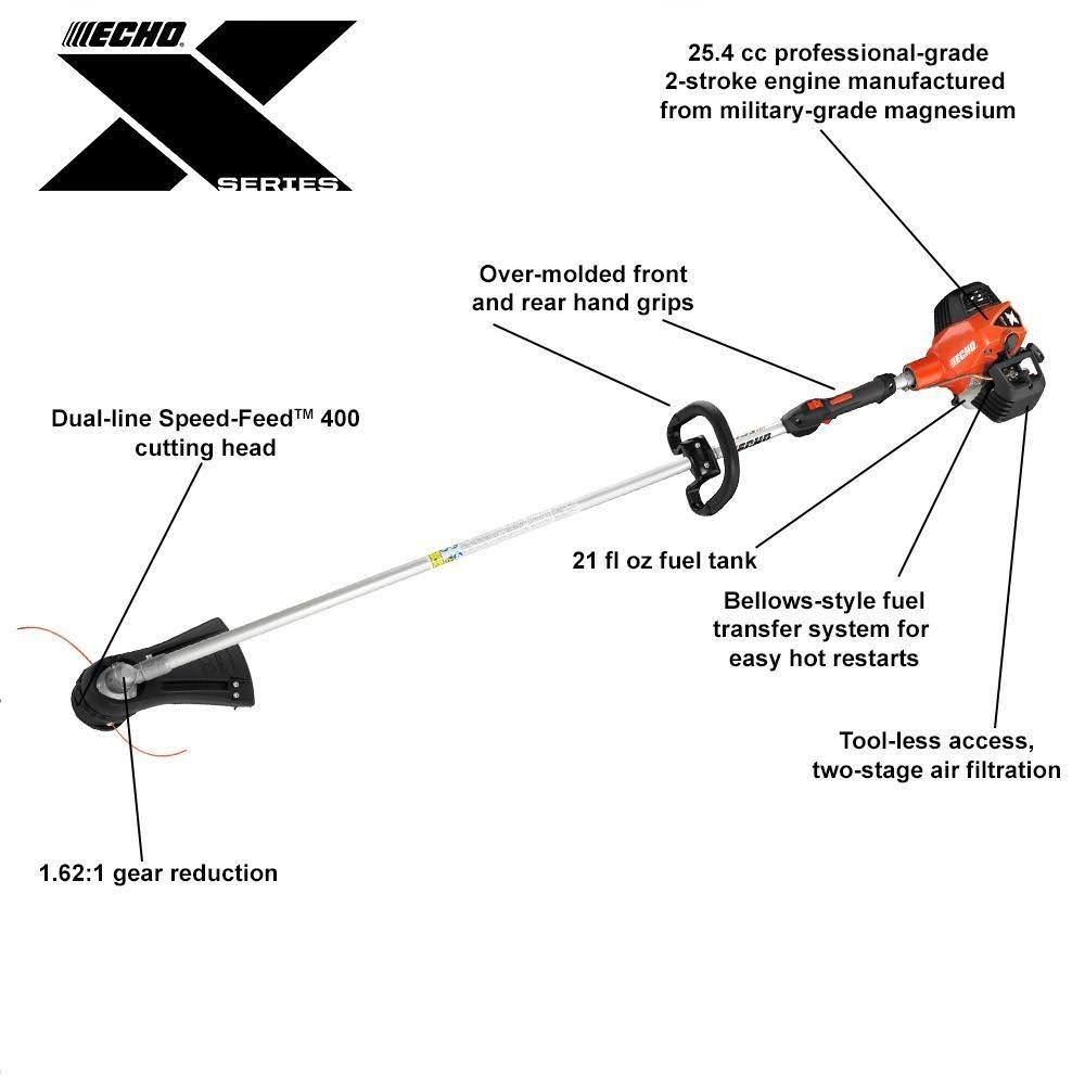 Echo 25.4 CC Gas 2-Stroke Cycle Straight Shaft Trimmer - Image 2