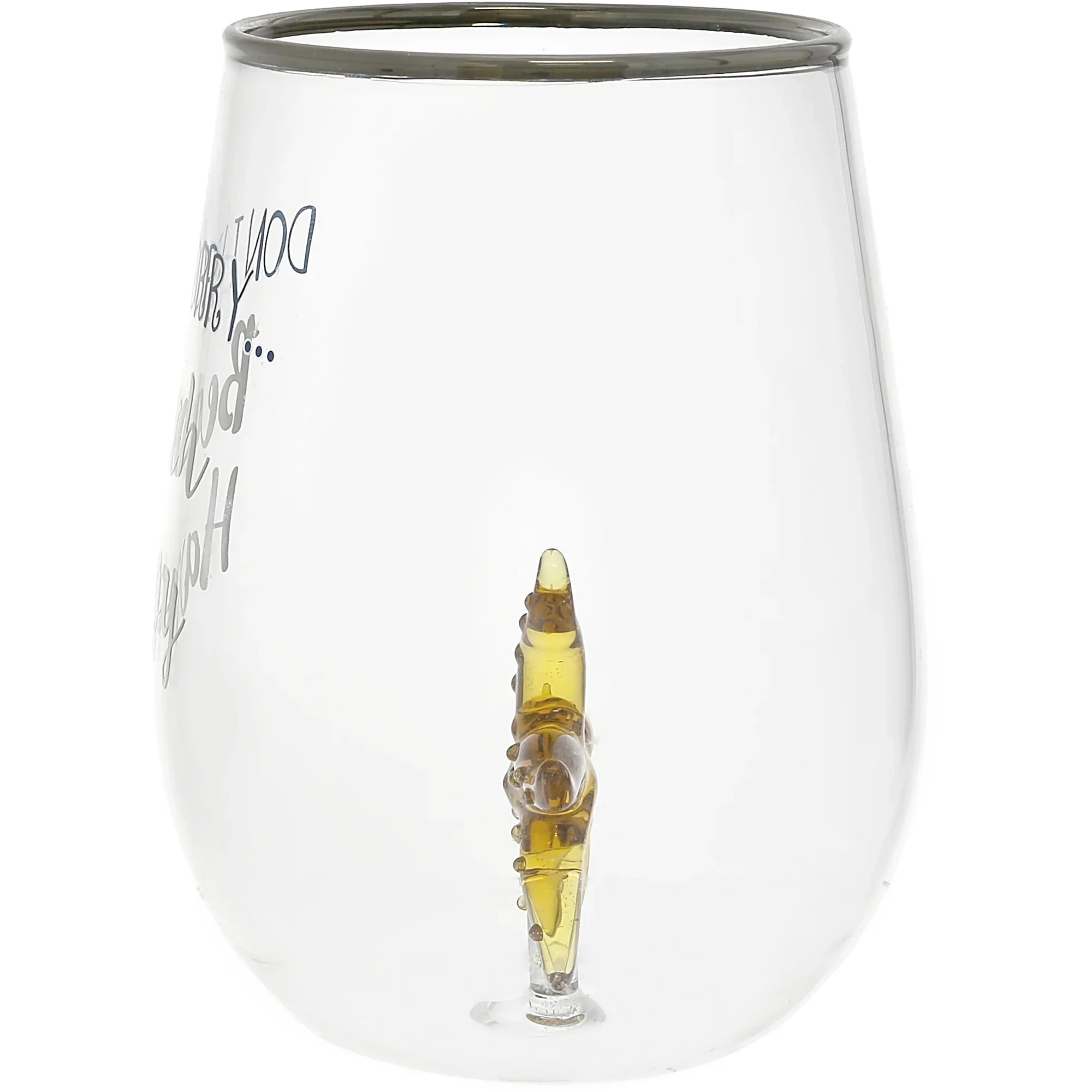Beach Happy – Starfish 19 oz. Stemless Wine Glass with 3-D Figurine - Image 6